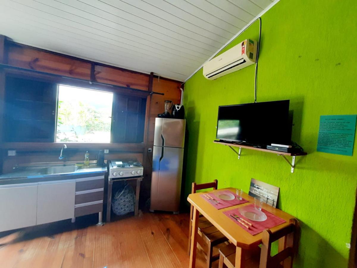 827 Chale Pe Na Areia, Completo Na Praia Do Estaleiro Em Ubatuba - 1 Dormitorio, 1 Banheiro, 1 Vaga De Garagem Dış mekan fotoğraf