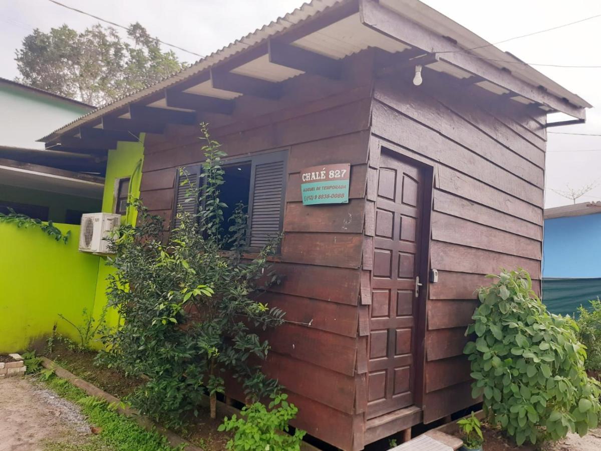 827 Chale Pe Na Areia, Completo Na Praia Do Estaleiro Em Ubatuba - 1 Dormitorio, 1 Banheiro, 1 Vaga De Garagem Dış mekan fotoğraf
